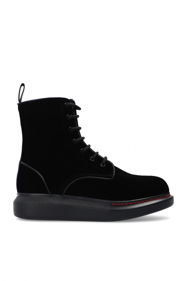 Alexander McQueen Lace-up boots